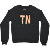 Tennessee State Flag Orange Plaid Tn T Shirt Crewneck Sweatshirt | Artistshot