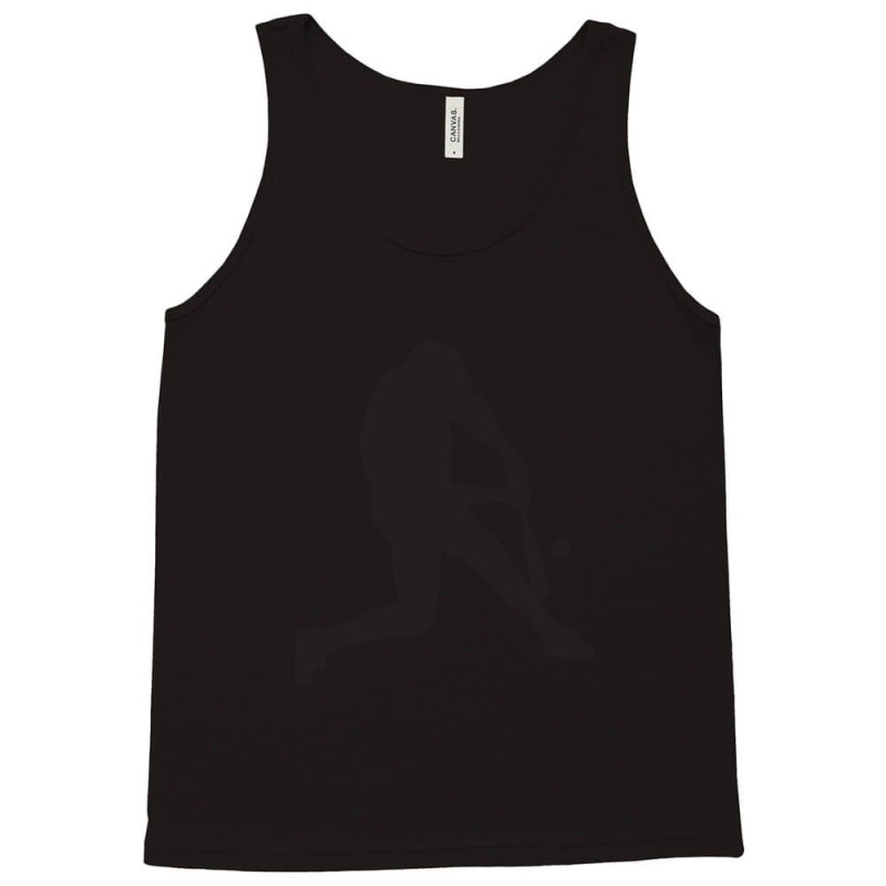 Baseball Black And White Tank Top by PamelaSherrard | Artistshot