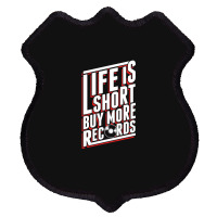 Life Is Short Shield Patch | Artistshot