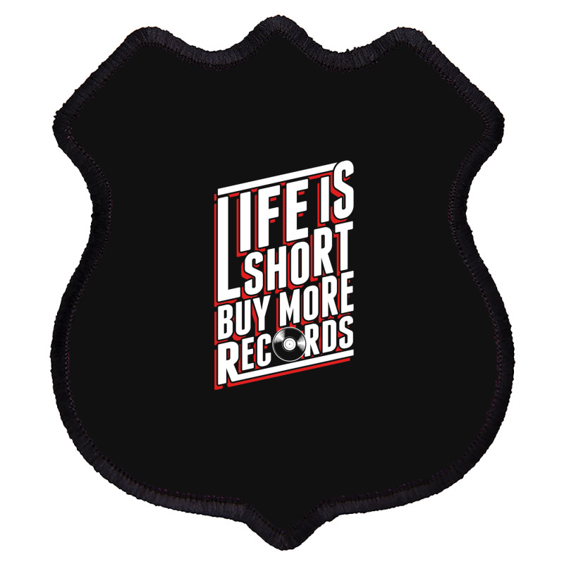 Life Is Short Shield Patch | Artistshot