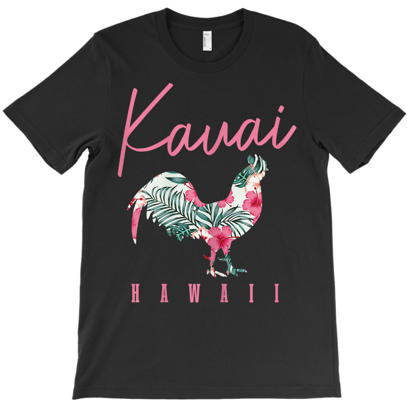 Womens Kauai Chicken Hawaii Hibiscus Hawaiian Islands Souvenir T Shirt T-shirt | Artistshot