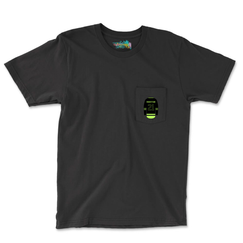 Jason Robertson Alternate Jersey Pocket T-Shirt by TinaJosey | Artistshot