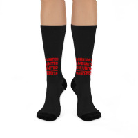 Born United Live United Die United For Manchester Fan Classic Crew Socks | Artistshot