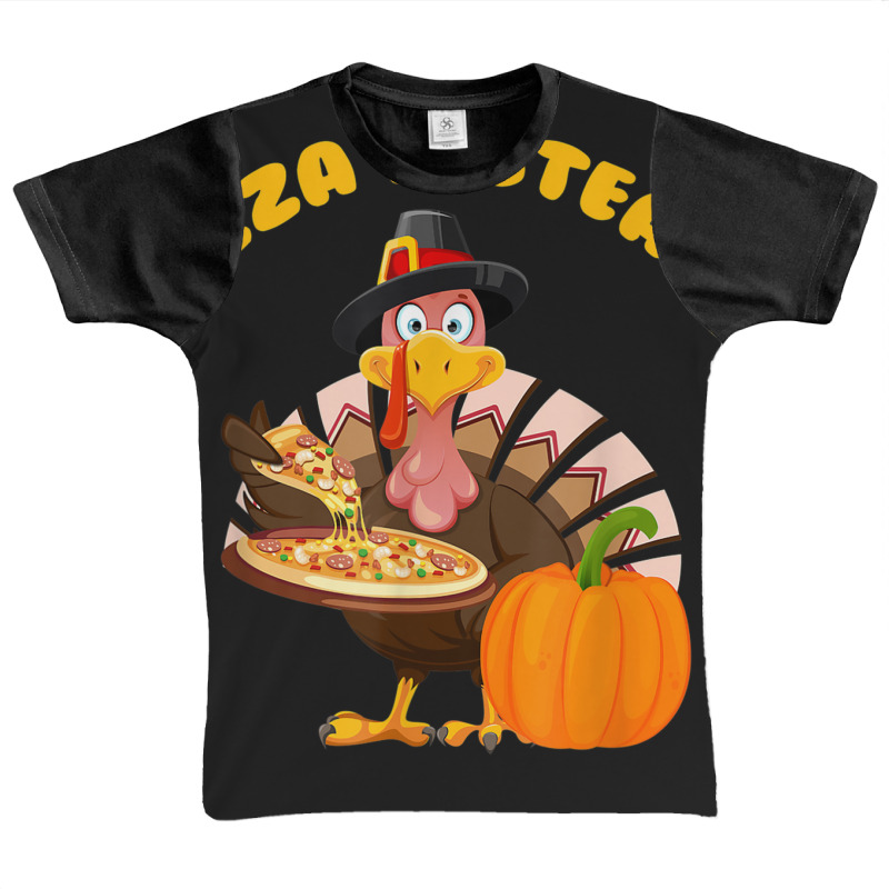 Turkey Lets Have Pizza Instead Funny Thanksgiving Gift Graphic Youth T-shirt by Outpost | Artistshot