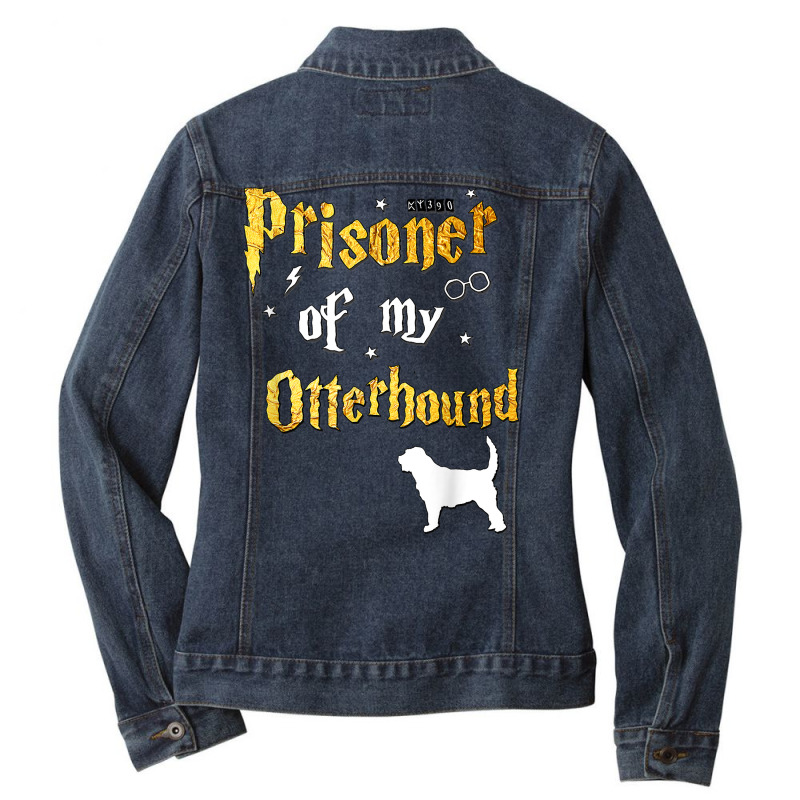 Otterhound Gifts   Otterhound T Shirt Ladies Denim Jacket by cm-arts | Artistshot