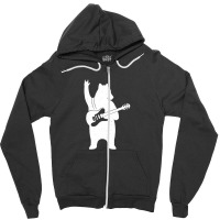 Grizzly Bear Rocker Zipper Hoodie | Artistshot