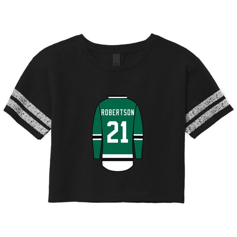 Jason Robertson Jersey 1 Scorecard Crop Tee by TinaJosey | Artistshot