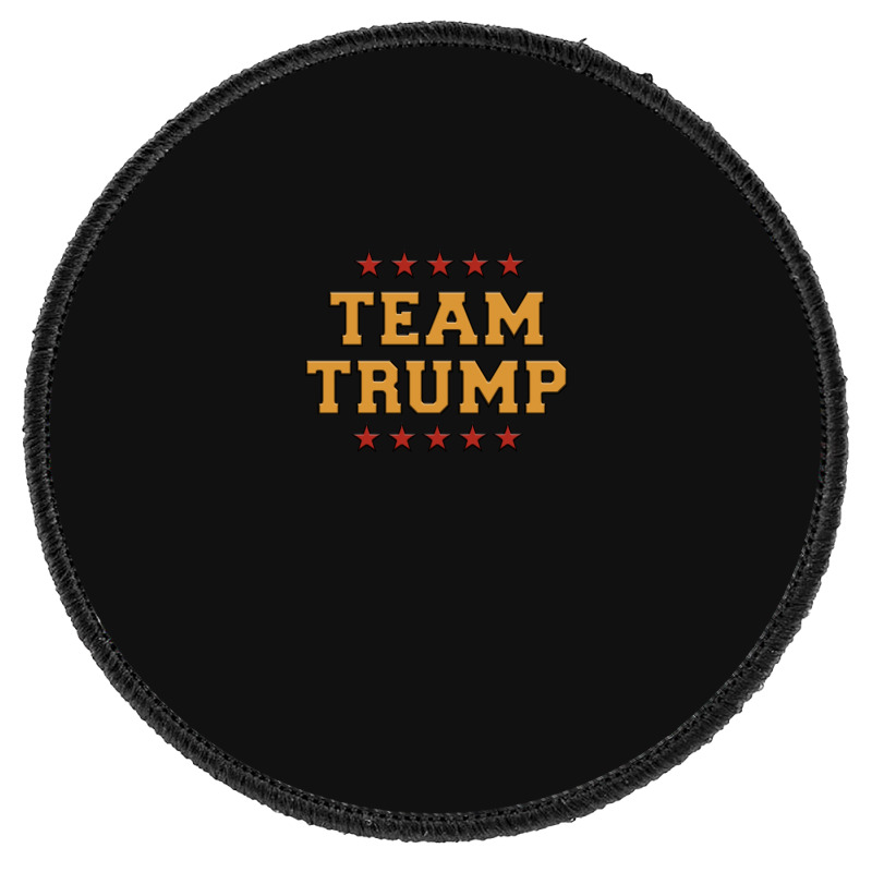 Team Trump Round Patch | Artistshot