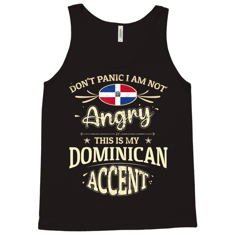 Dominican Republic Flag Souvenirs For Dominicans Men & Women Tank Top by cm-arts | Artistshot