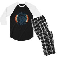 I Love Brooklyn Ohio Retro Vintage Classic Limited Edition Men's 3/4 Sleeve Pajama Set | Artistshot