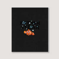 Cartoon Finding-nemo Father Of The Year Portrait Canvas Print | Artistshot