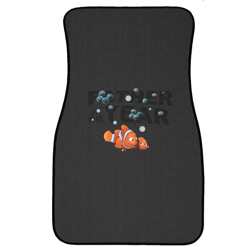 Cartoon Finding-nemo Father Of The Year Front Car Mat | Artistshot