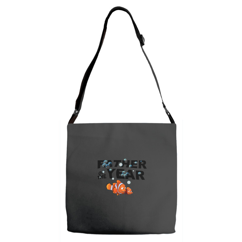 Cartoon Finding-nemo Father Of The Year Adjustable Strap Totes | Artistshot