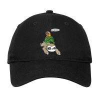 Cool Sloth, Turtle And Snail Running Team Adjustable Cap | Artistshot