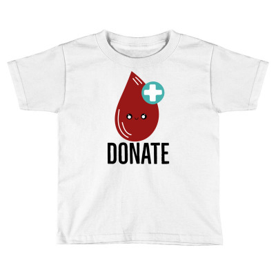 Donate Toddler T-shirt Designed By Meryart