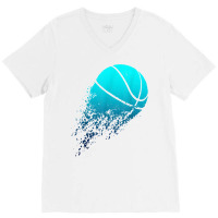 Basketball Player Bball Coach Fan Baller Sports T Shirt V-neck Tee | Artistshot