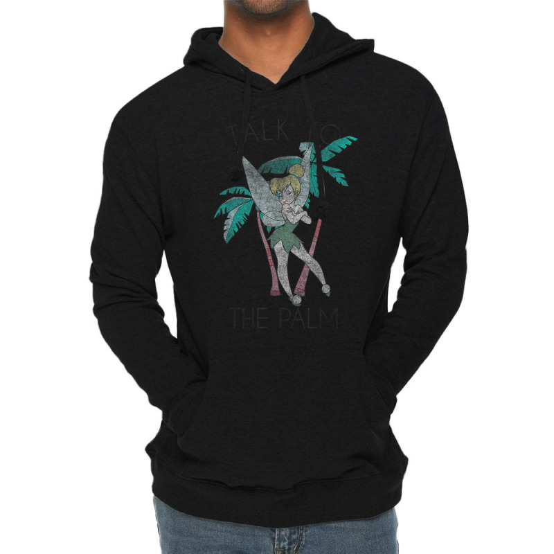 Funny Peters Pan Tinker Bell Talk To The Palm Lightweight Hoodie by althubich | Artistshot