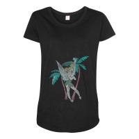 Funny Peters Pan Tinker Bell Talk To The Palm Maternity Scoop Neck T-shirt | Artistshot