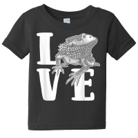 Best Bearded Dragon Art For Men Women Lizard Reptile Zoology T Shirt Baby Tee | Artistshot