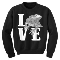 Best Bearded Dragon Art For Men Women Lizard Reptile Zoology T Shirt Youth Sweatshirt | Artistshot