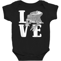 Best Bearded Dragon Art For Men Women Lizard Reptile Zoology T Shirt Baby Bodysuit | Artistshot