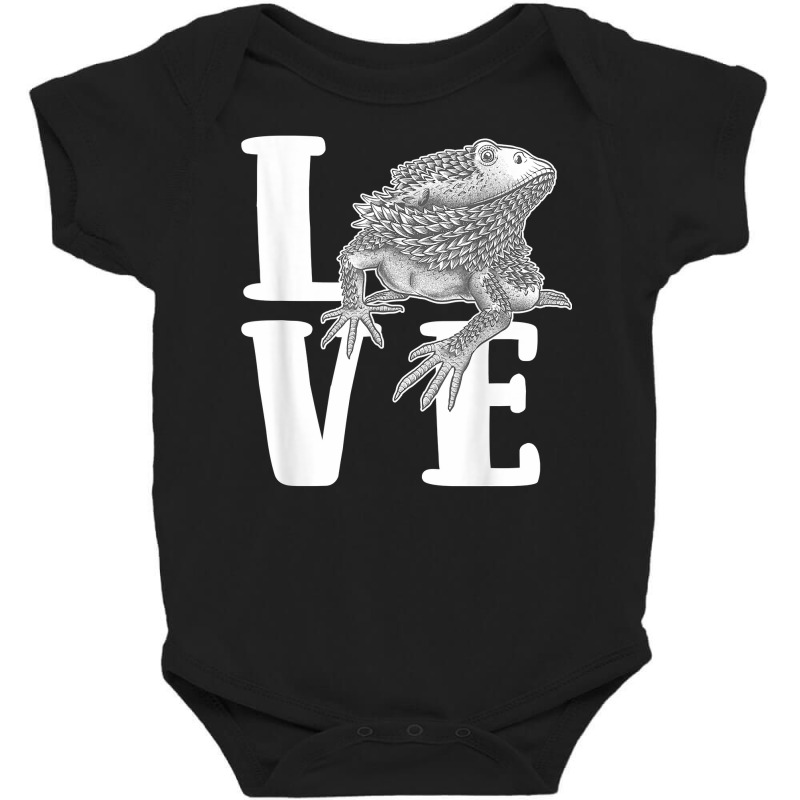 Best Bearded Dragon Art For Men Women Lizard Reptile Zoology T Shirt Baby Bodysuit by v8dycanel | Artistshot