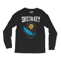 Siesta Key Florida Souvenir Sailing Catamaran Fl Pullover Hoodie Long Sleeve Shirts | Artistshot