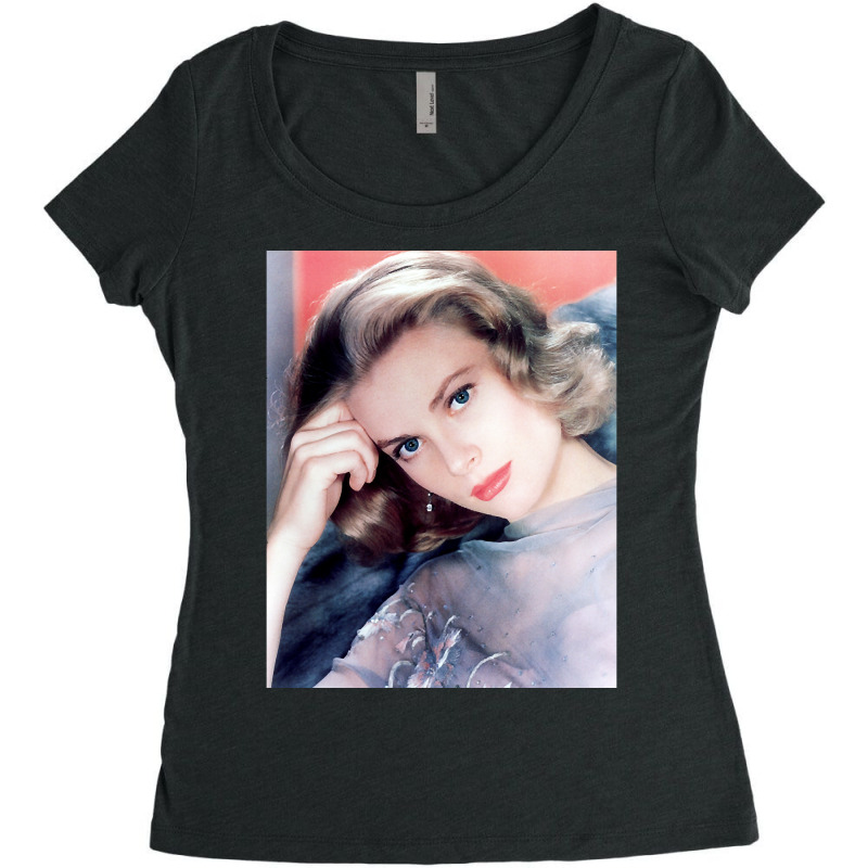 Grace Kelly Cute Women's Triblend Scoop T-shirt by Kosdapen517 | Artistshot