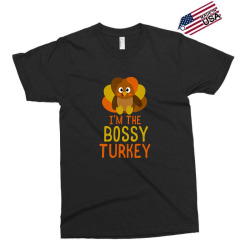 funny bossy turkey family matching thanksgiving Exclusive T-shirt | Artistshot