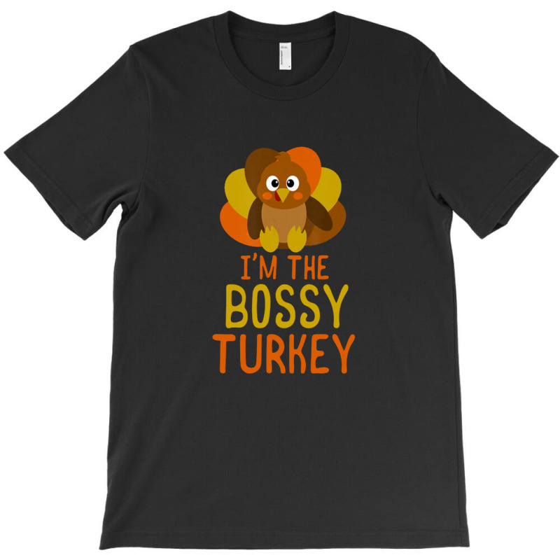 Funny Bossy Turkey Family Matching Thanksgiving T-shirt | Artistshot