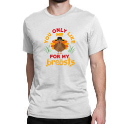 funny thanksgiving pilgrim turkey Classic T-shirt | Artistshot