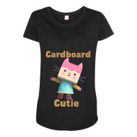 Gabbys Dollhouse Baby Box Cardboard Cutie Maternity Scoop Neck T-shirt | Artistshot