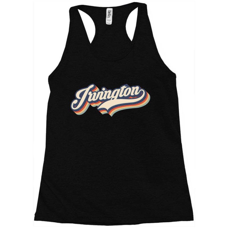 I Love Irvington City Usa Retro Vintage Racerback Tank by HydraAntBoxing | Artistshot