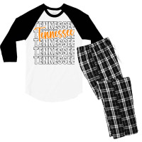 Tennessee   Men, Women, & Kids Pullover Hoodie Men's 3/4 Sleeve Pajama Set | Artistshot