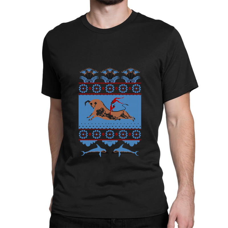 Ancient Knits  Io Saturnalia Classic T-shirt by JohnHennes | Artistshot