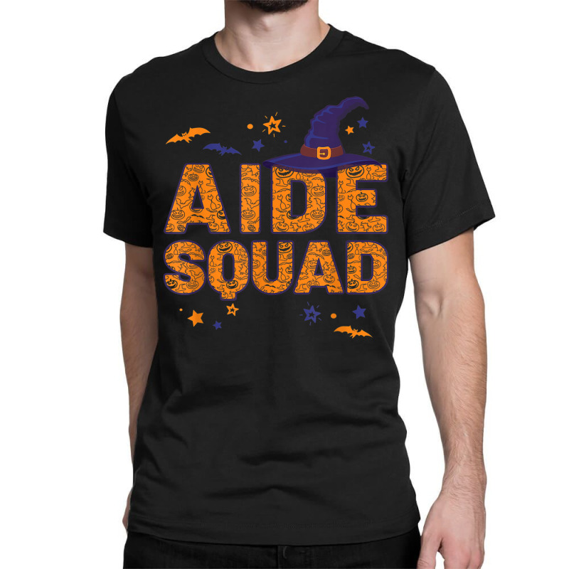 Aide Squad Witch Halloween Nursing Aide Matching Classic T-shirt by Outpost | Artistshot