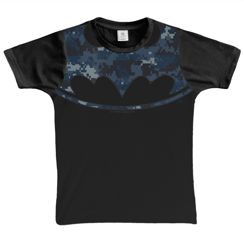 B.at.man Navy Camo Shield Graphic Youth T-shirt by thepianistalto | Artistshot