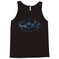 B.at.man Navy Camo Shield Tank Top | Artistshot