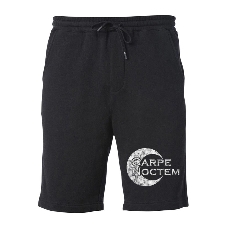 Carpe Noctem Latin Saying Latin Fleece Short by cm-arts | Artistshot