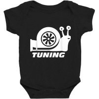 Snail Turbocharger Racer Racing Speed Car Lovers Tuning Gift Baby Bodysuit | Artistshot