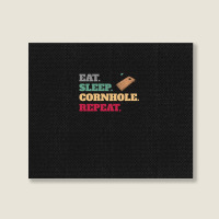 Funny Cornhole Saying Quote Quotes Landscape Canvas Print | Artistshot