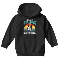 Funny Dad Jokes Database Pun Best Dad Humor Fathers Day T Shirt Youth Hoodie | Artistshot