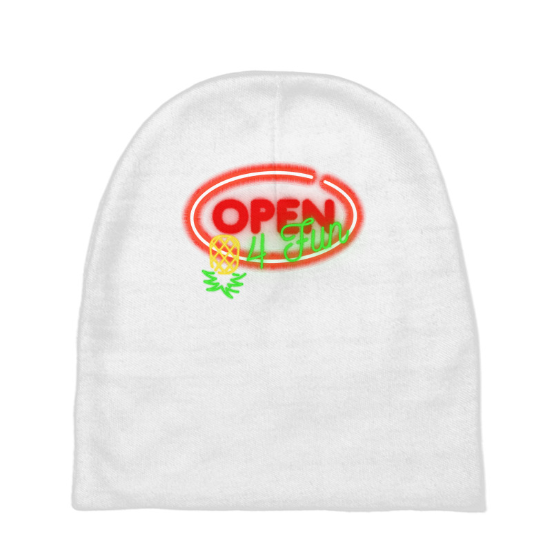 Party Mode Upside Down Pineapple Swinger Vanilla Swapping Long Sleeve Baby Beanies | Artistshot