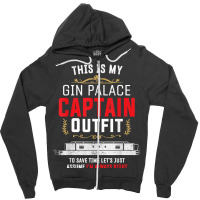 Canal Boat & Narrowboat Gin Palace Captain For Boat Owner T Shirt Zipper Hoodie | Artistshot