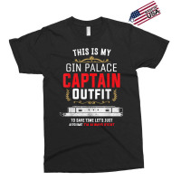 Canal Boat & Narrowboat Gin Palace Captain For Boat Owner T Shirt Exclusive T-shirt | Artistshot