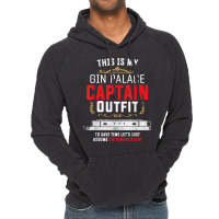 Canal Boat & Narrowboat Gin Palace Captain For Boat Owner T Shirt Vintage Hoodie | Artistshot