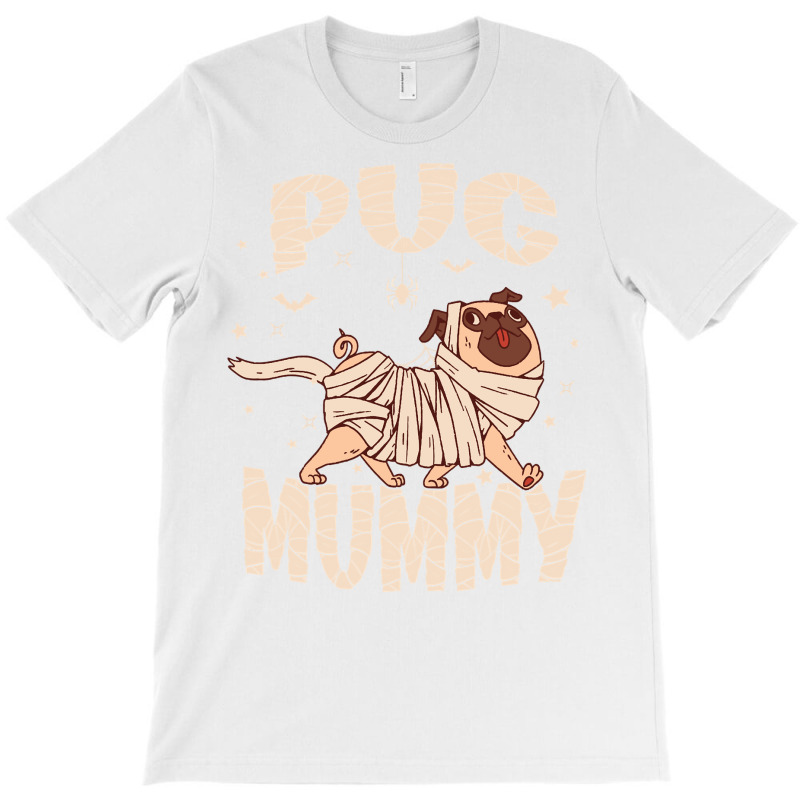 Trendy Halloween Dog Meme Pug Owner Costume Pug Mummy Long Sleeve T Sh T-Shirt by maecopaharo | Artistshot