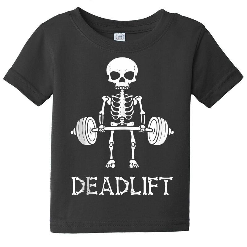 Skeleton Dead Lift Funny Halloween Lifting Weights Men Women Tank Top Baby Tee | Artistshot