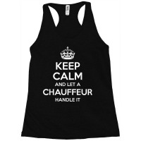 Chauffeur Gift Funny Job Title Profession Birthday Work Idea Racerback Tank | Artistshot