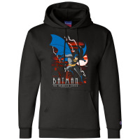 B.at.man Animated Lightning Strikes Longsleeve Champion Hoodie | Artistshot